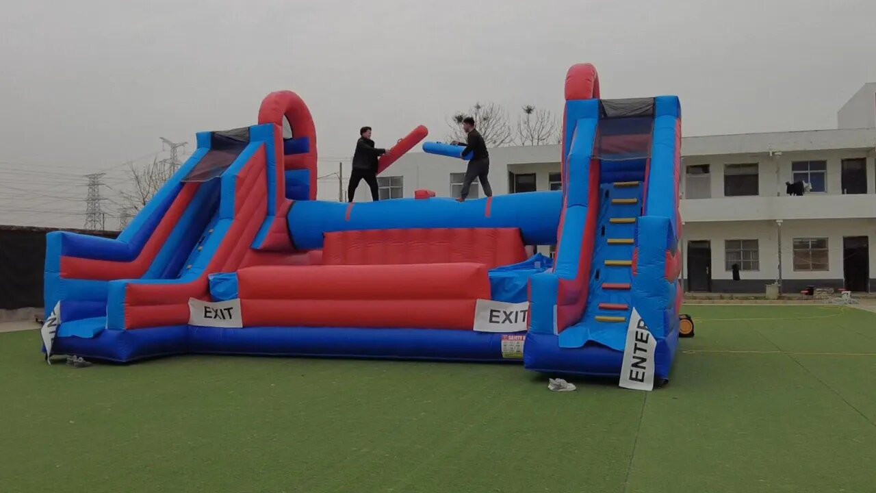 Battle Zone Game #factorybouncehouse #factoryslide #bounce #castle #inflatablebouncer #inflatable