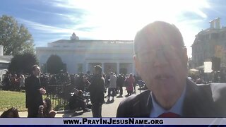 Record Evangelicals Voted for Trump And Dr. Harper on location in DC