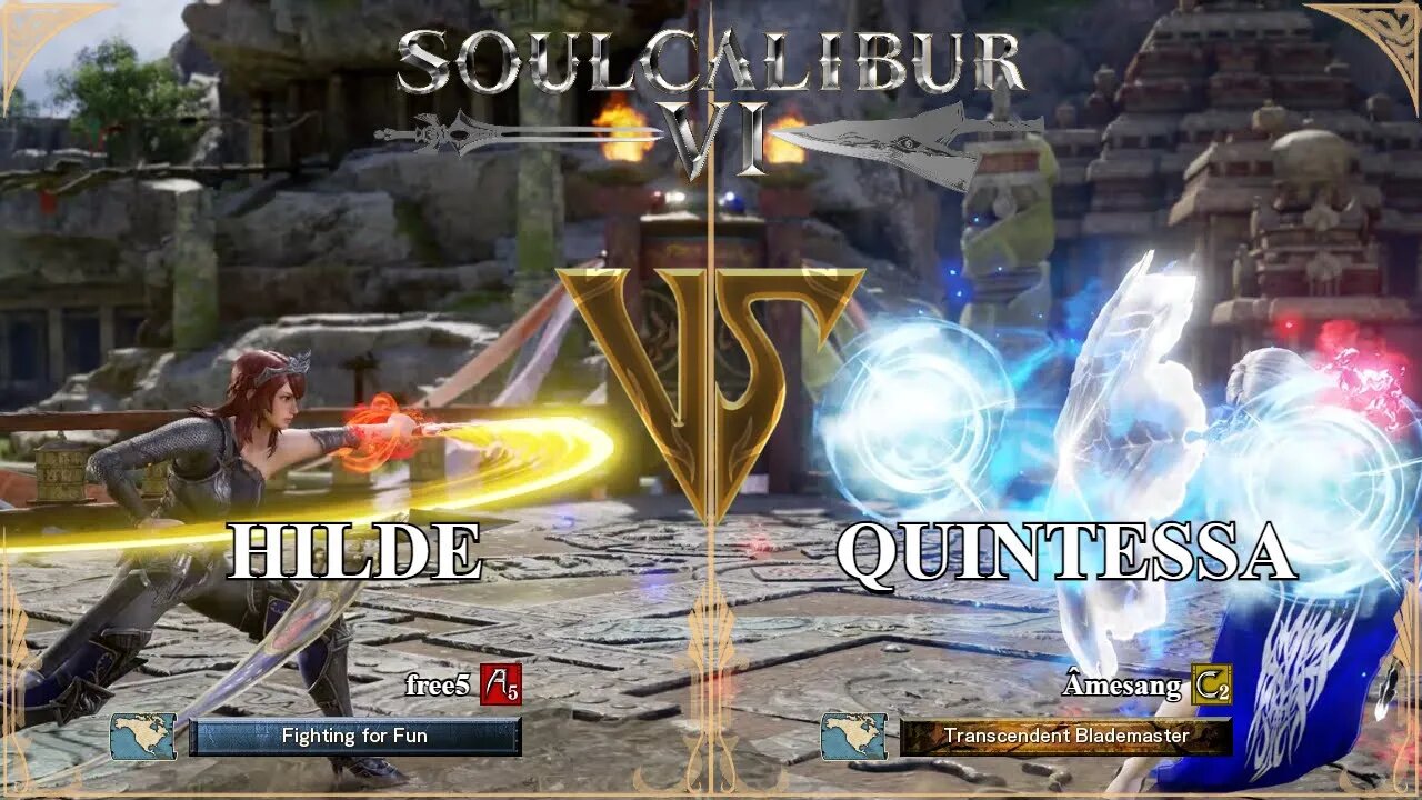 SoulCalibur VI — free5 (Hilde) VS Amesang (Quintessa) | Xbox Series X Ranked