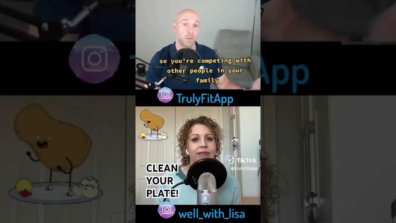 Lisa and I go over the origins of "clean your plate" #fitness #health #nutrition #personaltrainer