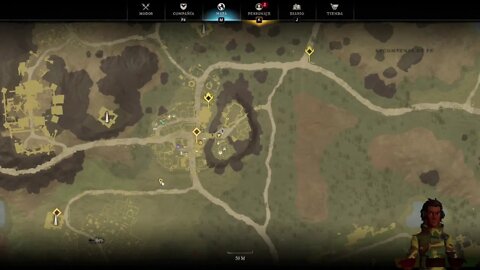 New World Probando en jugar en control de ps5