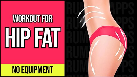 Hip Fat | Unbelievable Way to Lose Hip Fat With NO Equipment | Shed Hip Fat Without a Gym