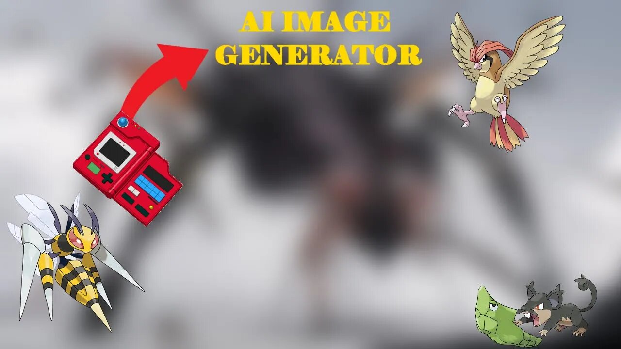Pokemon's 10-20 Dex Entries But Generated By An Image AI
