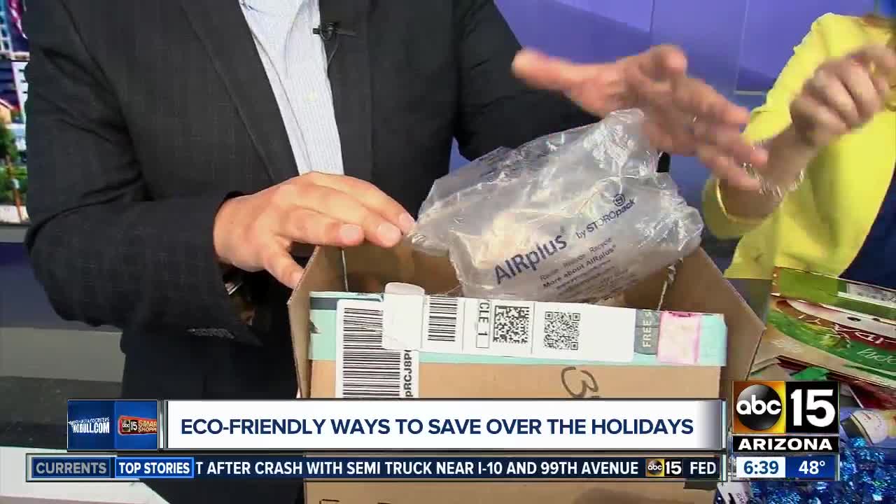 Tips on how to wrap your presents with things you already have, saving you cash!