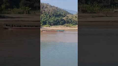 Chilling On The Mekong River Luang Prabang #laos #luangprabang #mekong #expat