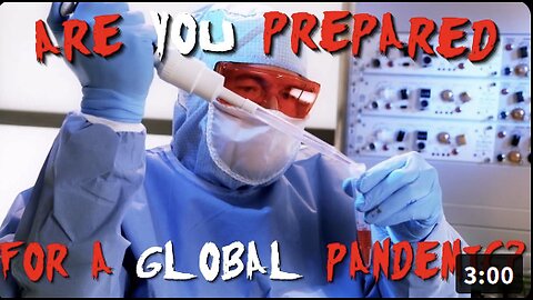 Are You Prepared for a Global Pandemic?