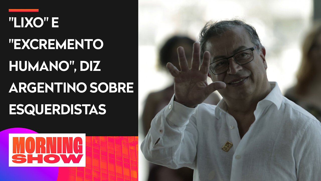 Presidente da Colômbia diz que Javier Milei repete Hitler em insulto a socialistas