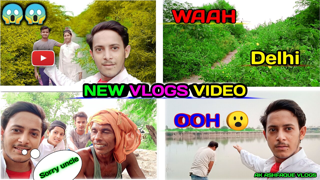 New Vlogs Video In Delhi India Ak Ashfaque Vlogs