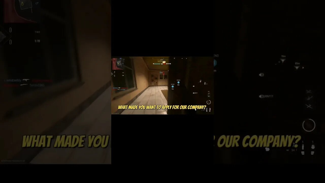 Interviewing people in COD lobbies #cod #funnyshorts #gaming