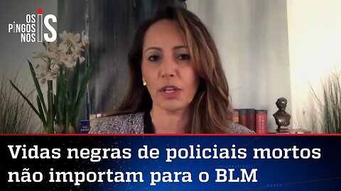 Ana Paula Henkel: Bandeira do Black Lives Matter é hasteada em embaixada dos EUA