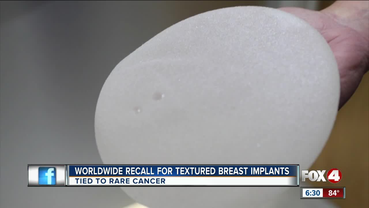 Worldwide recall for textured breast implants