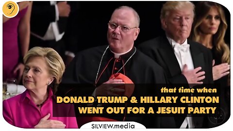 so... DONALD TRUMP & HILLARY CLINTON WENT OUT FOR A JESUIT PARTY