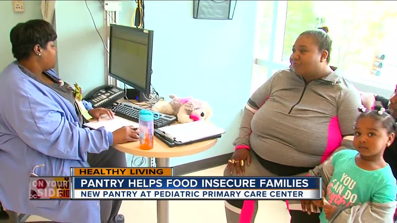 Pediatrician's office opens pantry for food-insecure families