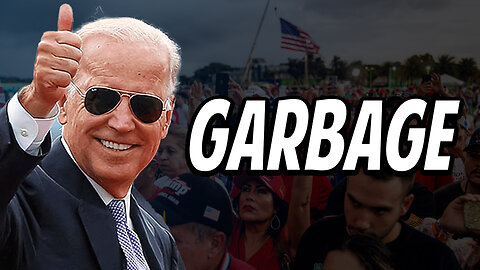 Joe Biden Calls Trump Supporters Garbage. Kamala FURIOUS!