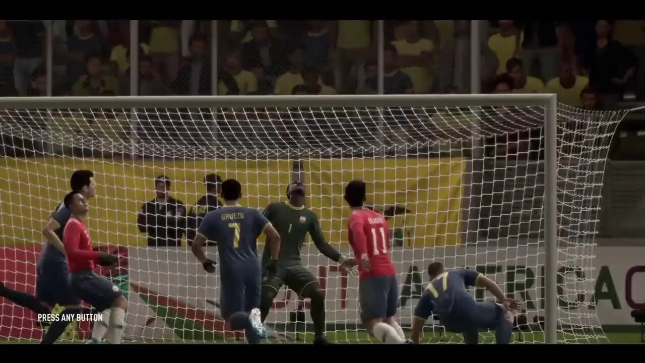 Chile 2020 Copa América Group Play Match 2 VS Ecuador (0-1-0)