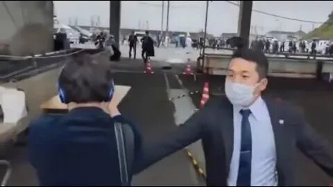 Japan Bombing Prime Minister (Another Angle)