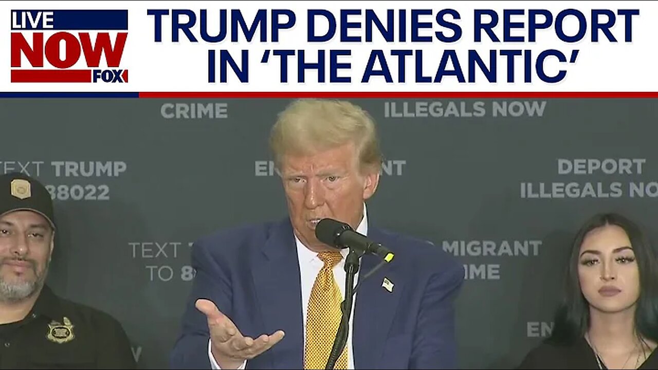 Trump denies 'The Atlantic' report about Hitler, Vanessa Guillen & more