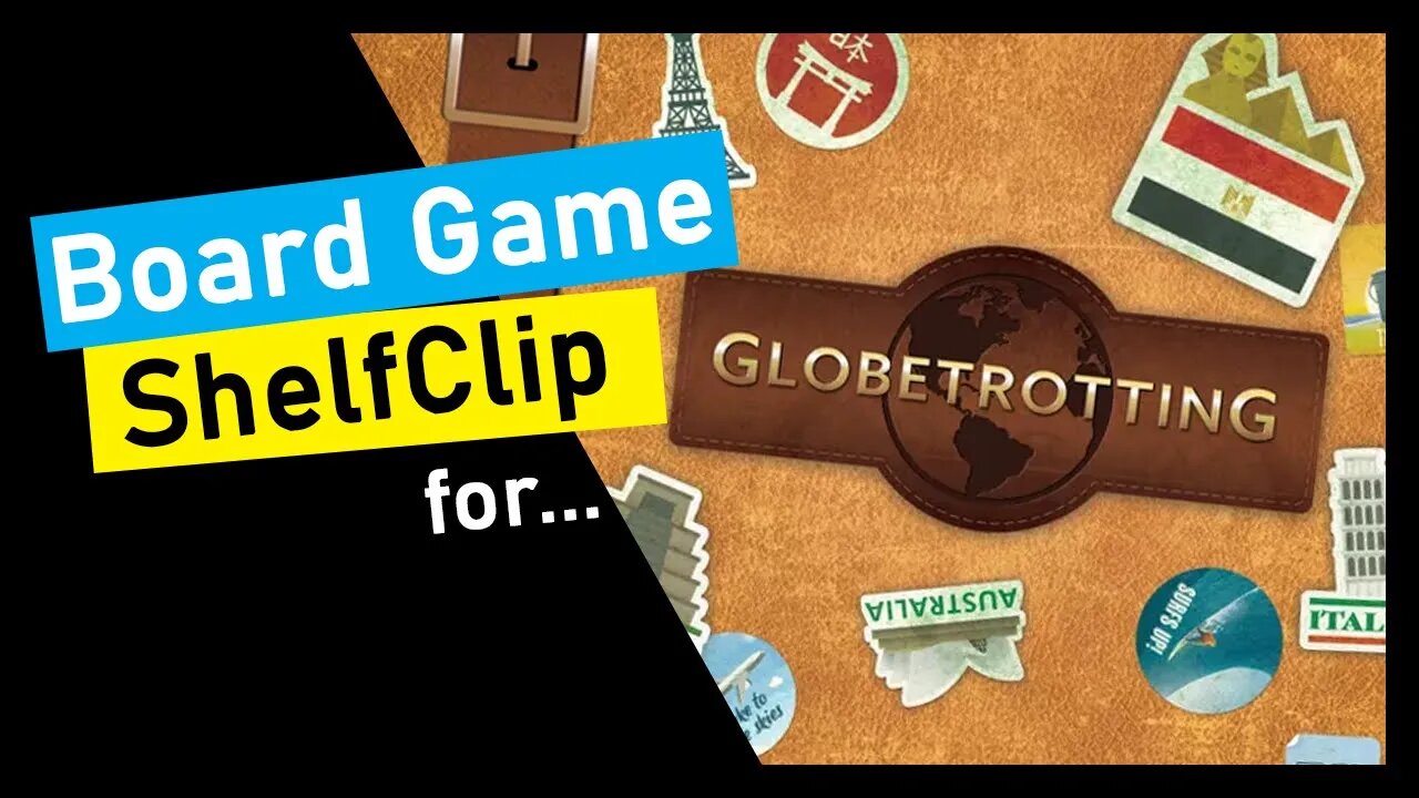 🌱ShelfClips: Globetrotting (Short Board Game Preview)