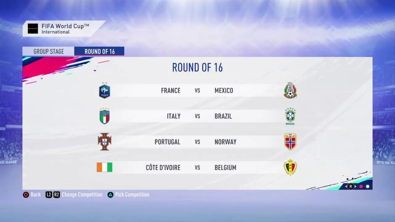 Czech Republic 2030 FIFA World Cup Group Play Match 3 VS Brazil (1-1-0)