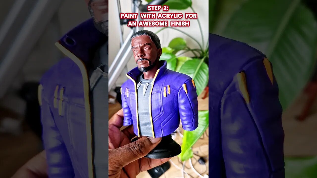 Awesome Star Lord T'Challa 3D Print #shorts #3dprinted #starlord #tchalla #shortswithcamilla