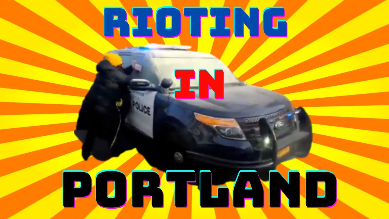 RIOTING in PORTLAND! Commies just don't give up I guess!