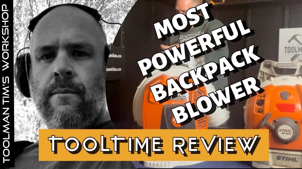 STHIL BACKPACK BLOWER BR800C MAGNUM UNBOXING (REVIEW) - Most Powerful Blower