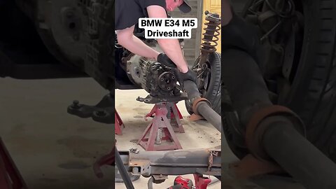 BMW E34 M5 Driveshaft #shorts #bmw #bmwe34 #bmwm5 #restoration