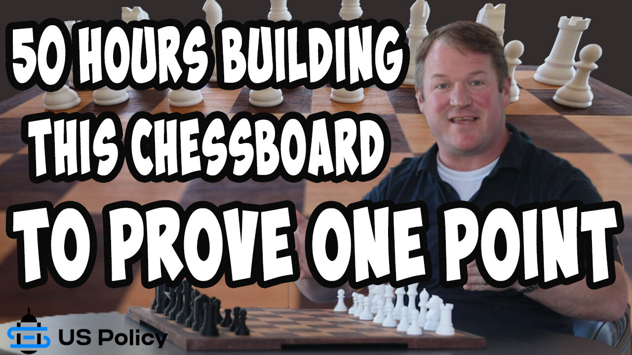 50 Hours Building a Chess Board to Prove One Point: Regulations Cause Distortions