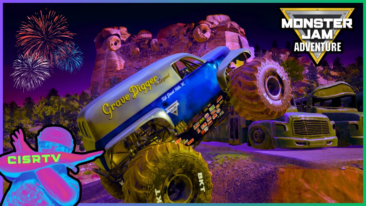 Monster Jam ADVENTURE | Forgotten Family Secrets | GRAVE DIGGER Searches for the Legend | Ep 10