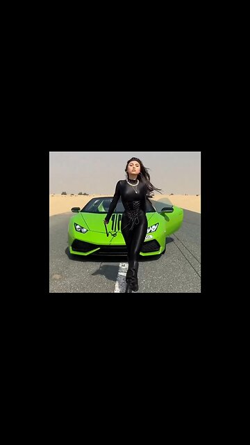 I am your green Lamborghini 💚