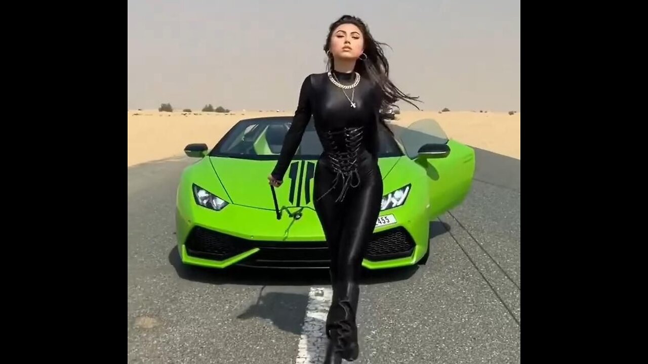 I am your green Lamborghini 💚