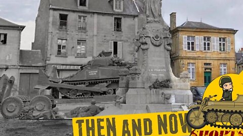 101st Airborne Carentan - Then and Now #shorts 15