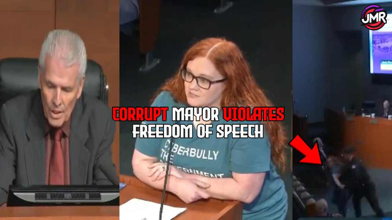 Dictator Arizona Mayor Skip Hall has woman ARRESTED for EXPOSING a city worker at a council meeting!