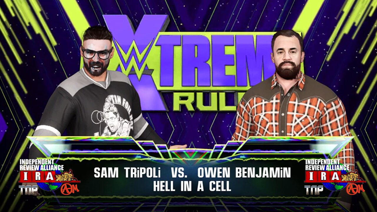 IRA Wrestling: Sam Tripoli vs Owen Benjamin PART 3 HELL IN THE CELL FINAL MATCH