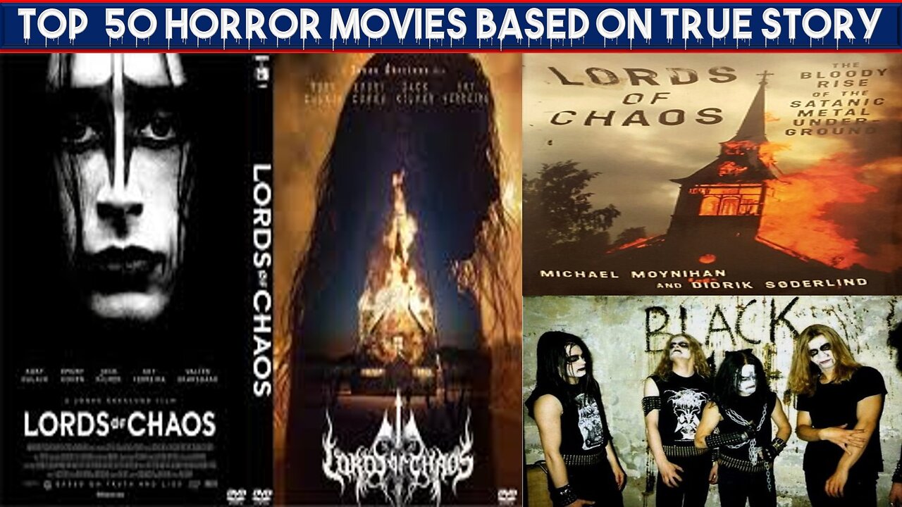 Lords of Chaos ( 2018)|Top 50 Horror Movies| Series 3| Top 50 Horror Movies Inspired by True Events