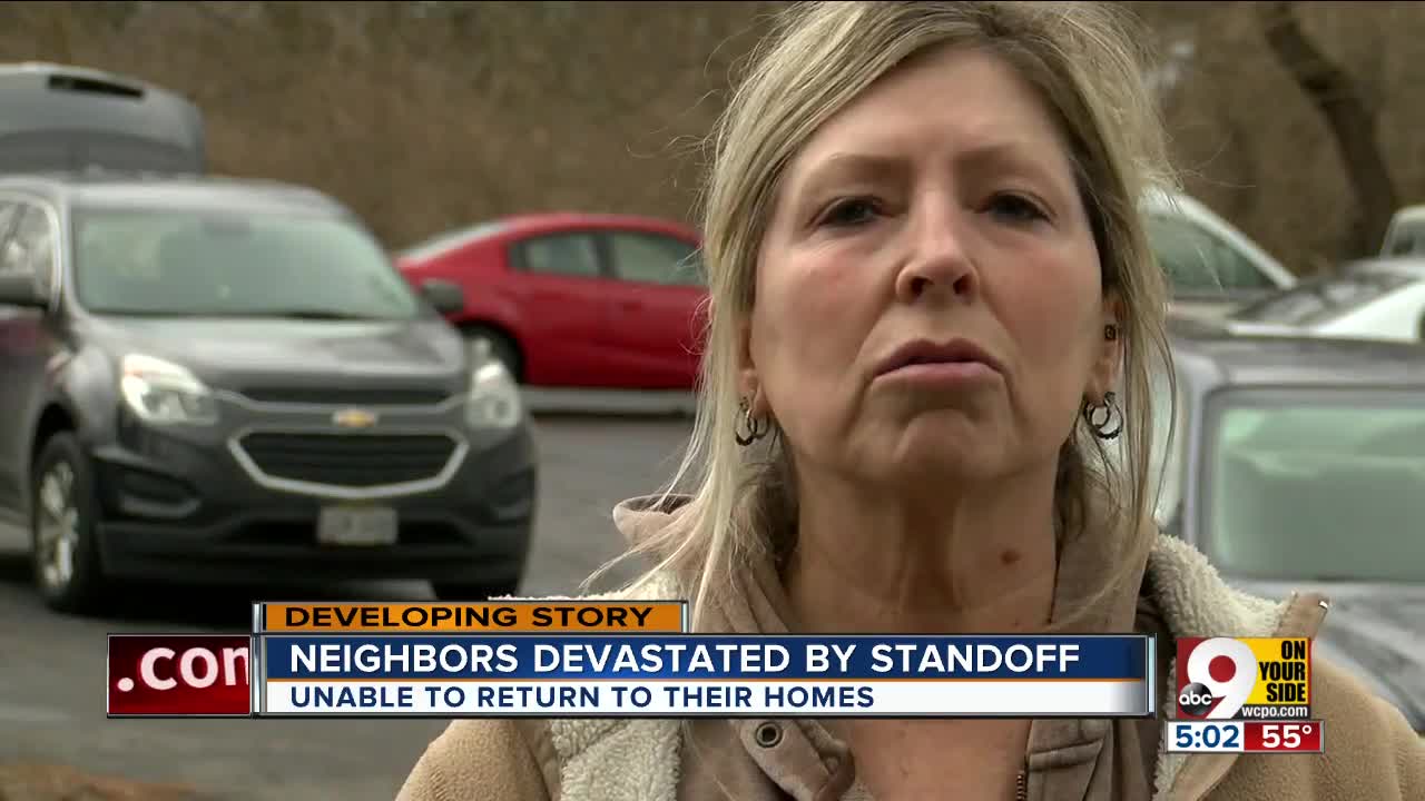 Gunman's neighbors displaced after deadly standoff