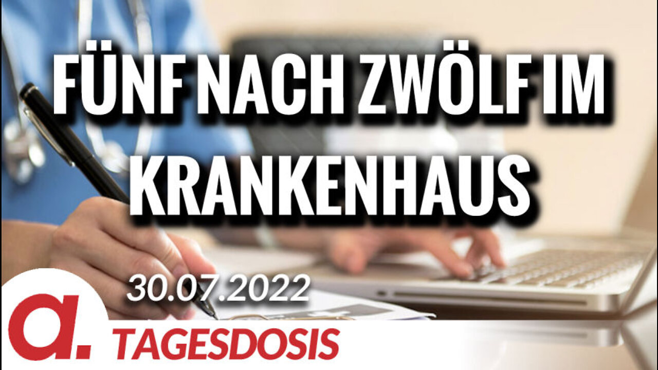 Es ist Fünf nach Zwölf im Krankenhaus | Von Hermann Ploppa