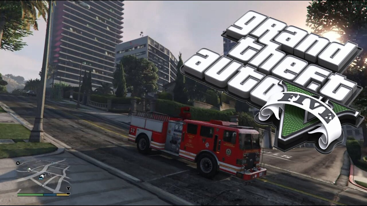 GTA 5 ULTIMATE FIRETRUCK DRIVING SIMULATOR