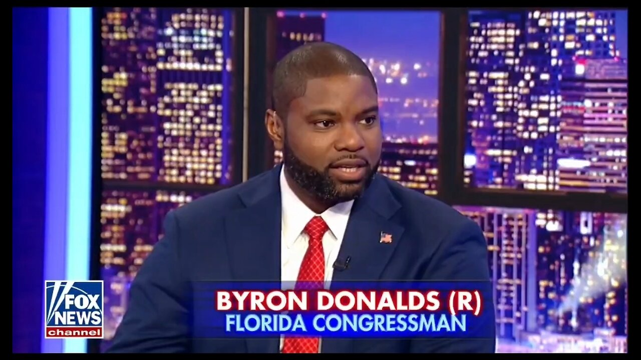 Rep Byron Donalds On Trump's Surge With Black Voters