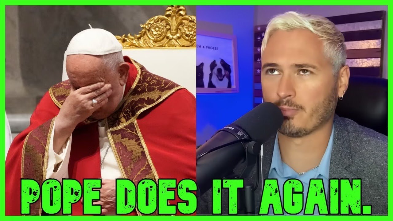 The Pope Bemoans 'F*GGOTNESS' In The Church | The Kyle Kulinski Show