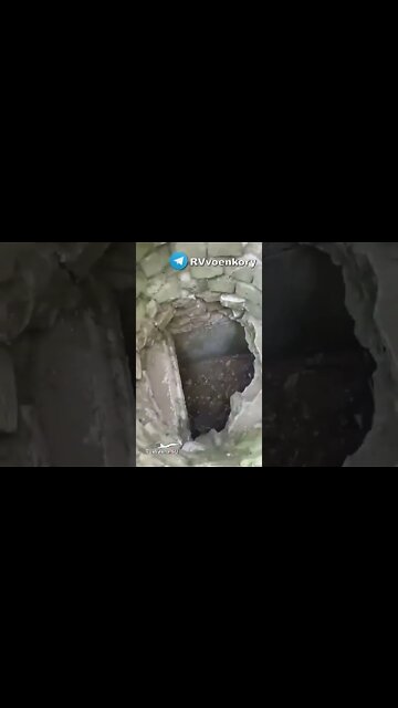 From such holes, the "Brave" knock out Ukrainian militants