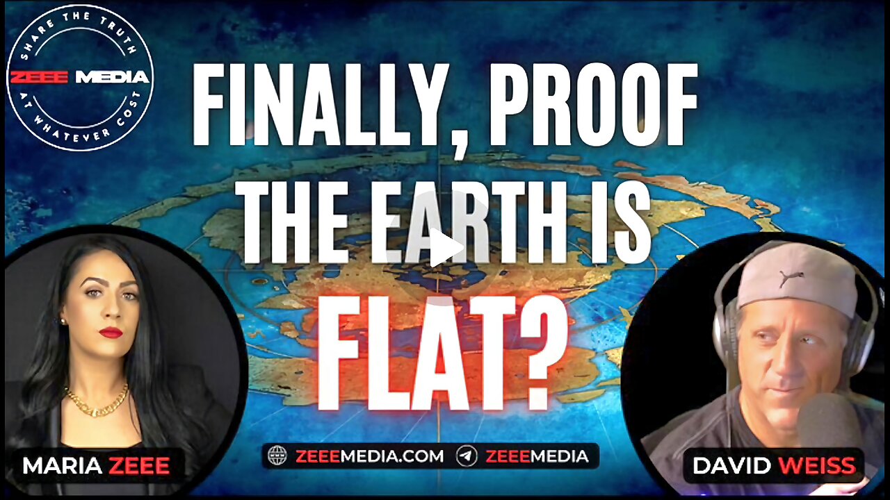 Dave Wiess Explains Flat Earth to Maria Zeee