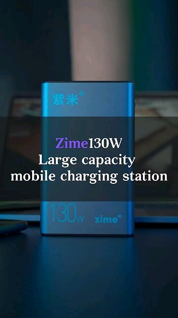 Zime 130W Power Bank 20000mAh USB Type C PD Fast Charge Powerbank