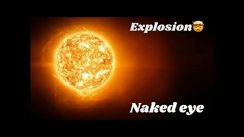once-in-a-lifetime explosion visible to the naked eye|| GetsetScience