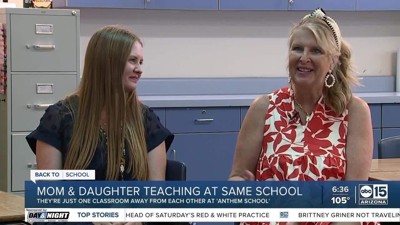 Deer Valley mom and daughter teach at the same school for the first time