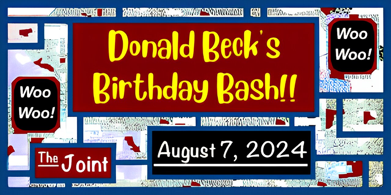 Donald Beck's Birthday Bash! Some fine pics-- Sherlock Holmes, Stingray, Man With A Camera and more!