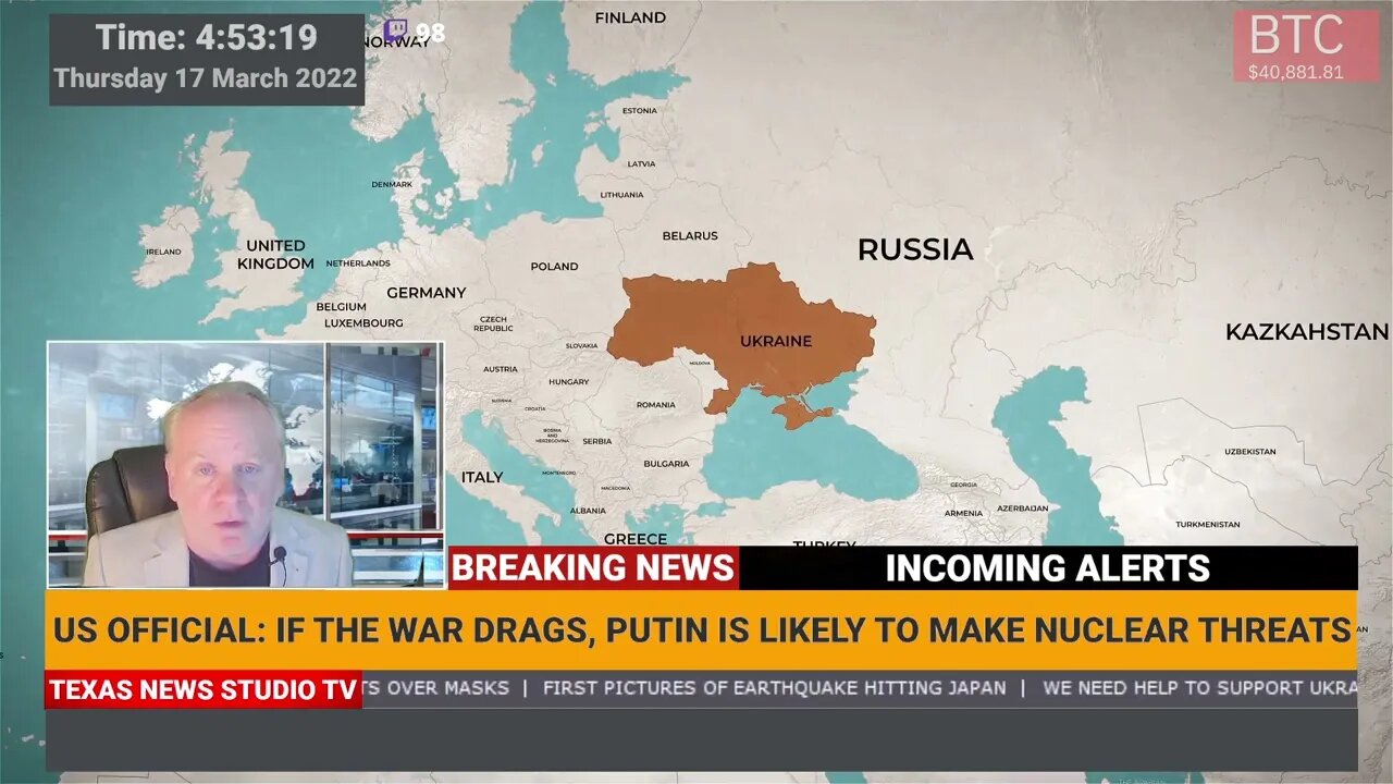 TEXAS NEWS STUDIO DAILY UPDATE FOR MARCH 17 2022