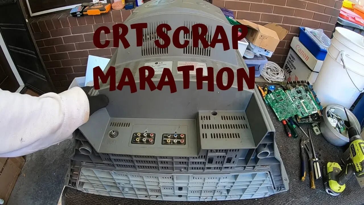 Scrap Marathon, CRT TV's Chasing Copper