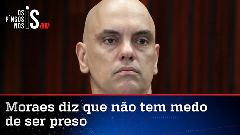 Moraes afirma que pedido de sua prisão fere a Constituição
