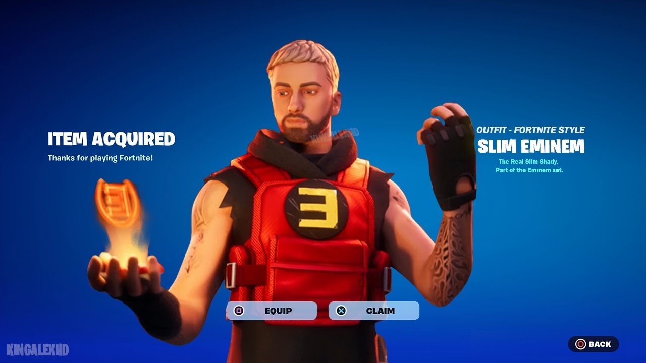 Fortnite’s New Eminem Update Father-Son Duo with Eminem & Slim Shady!